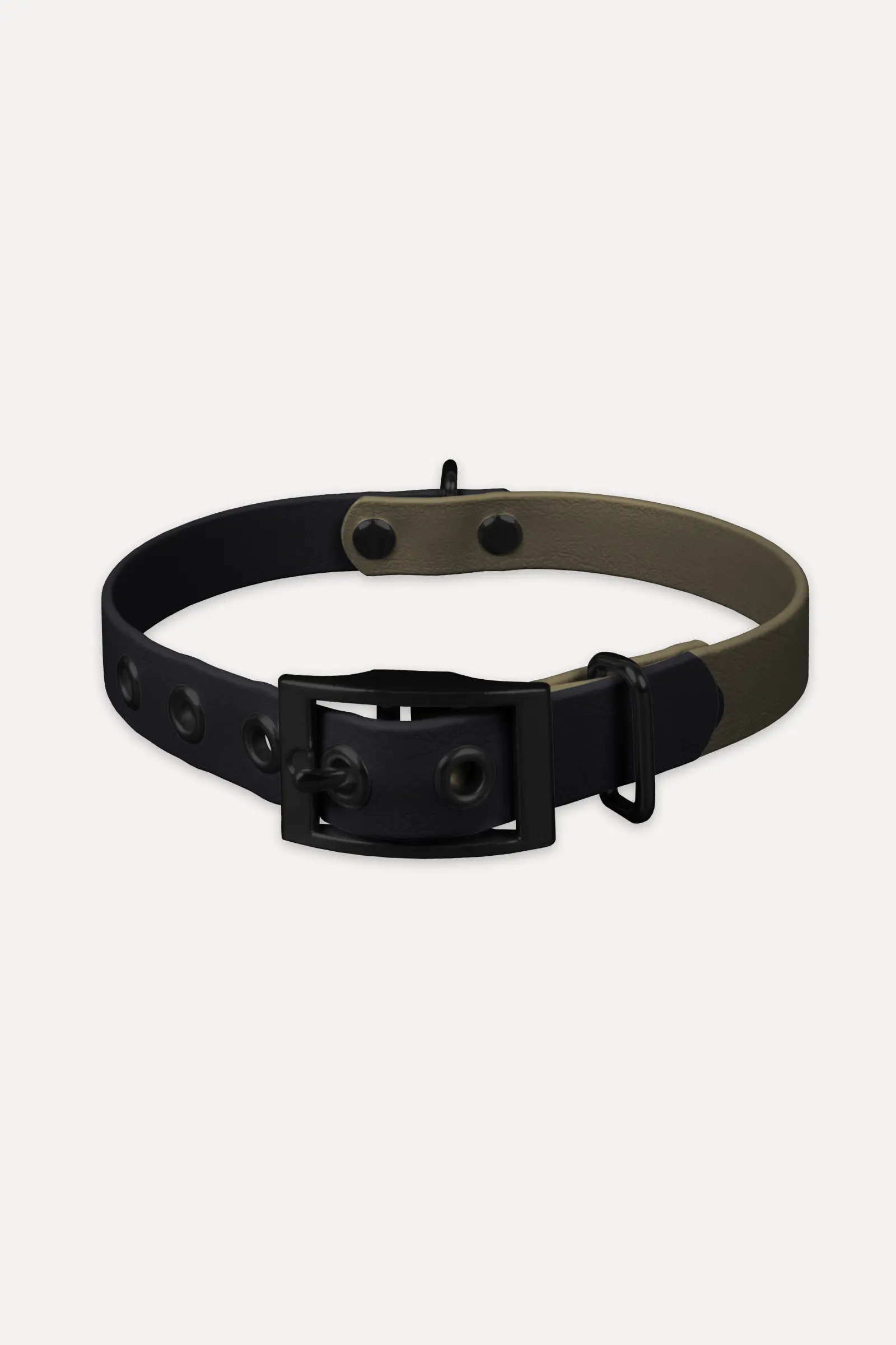 801004_biothane_halsband_military_olive_schwarz_schwarz_titel
